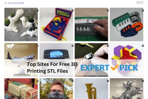 Top 6 Best Websites for Free 3D Printing STL Files.